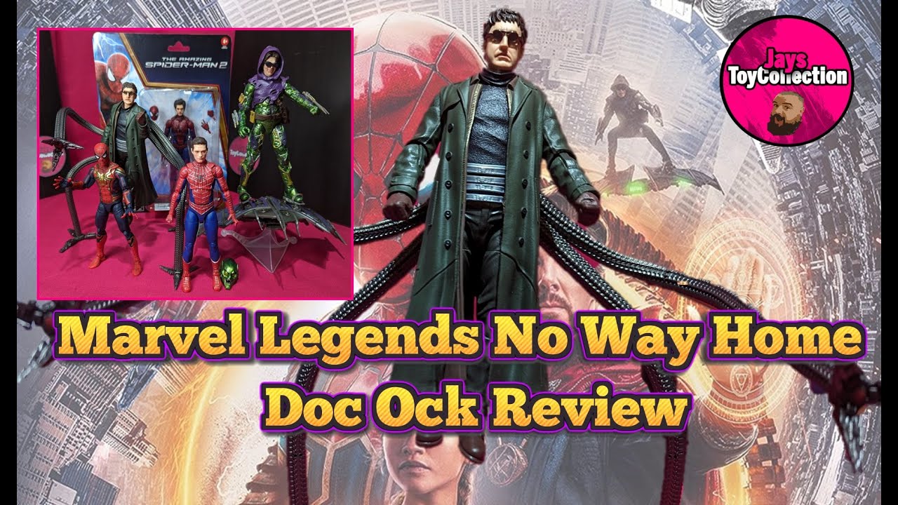 Marvel Legends No Way Home Doc Ock Review & Unboxing | Spiderman & Green Goblin MCU Comparison