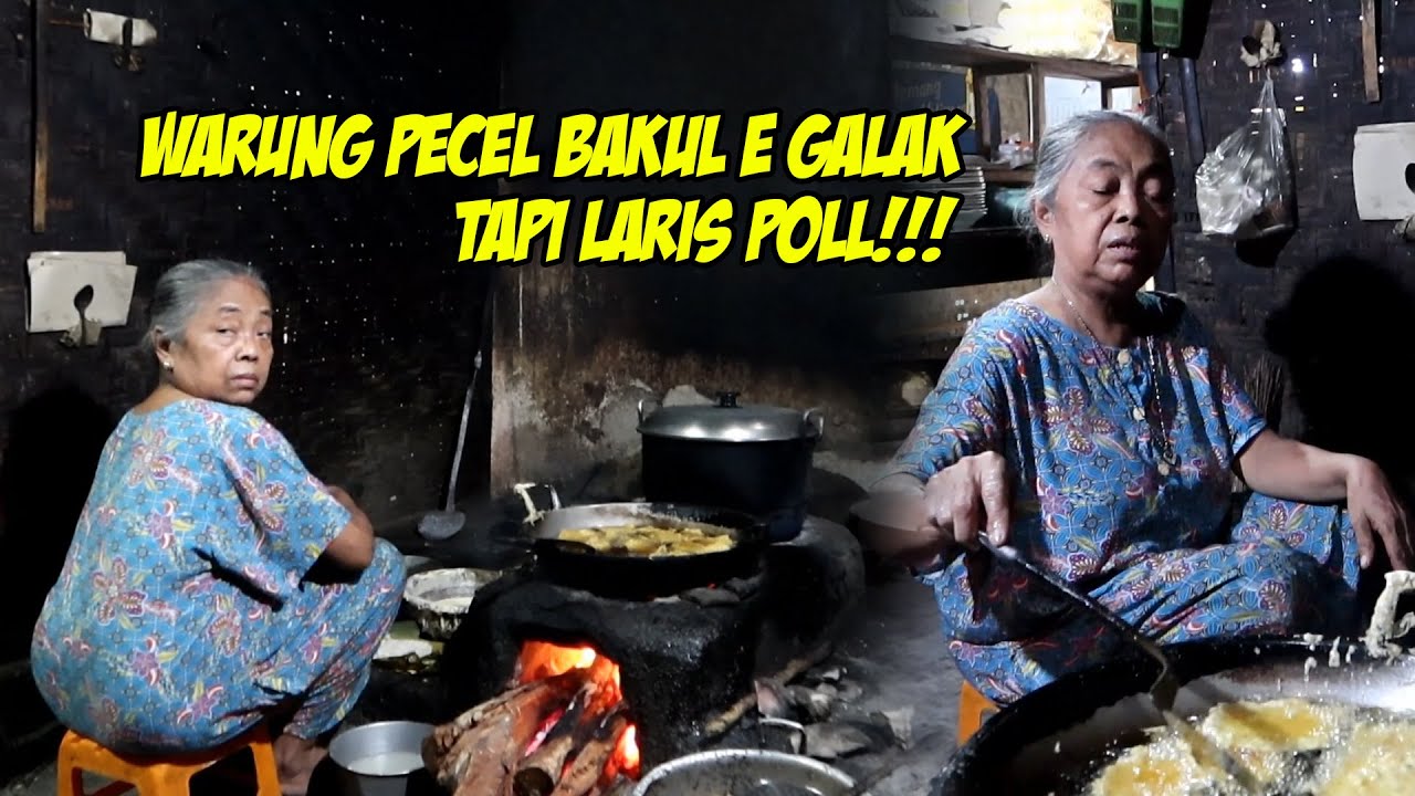PENJUAL WARUNG PECEL GALAK! SUDAH GENERASI KETIGA!