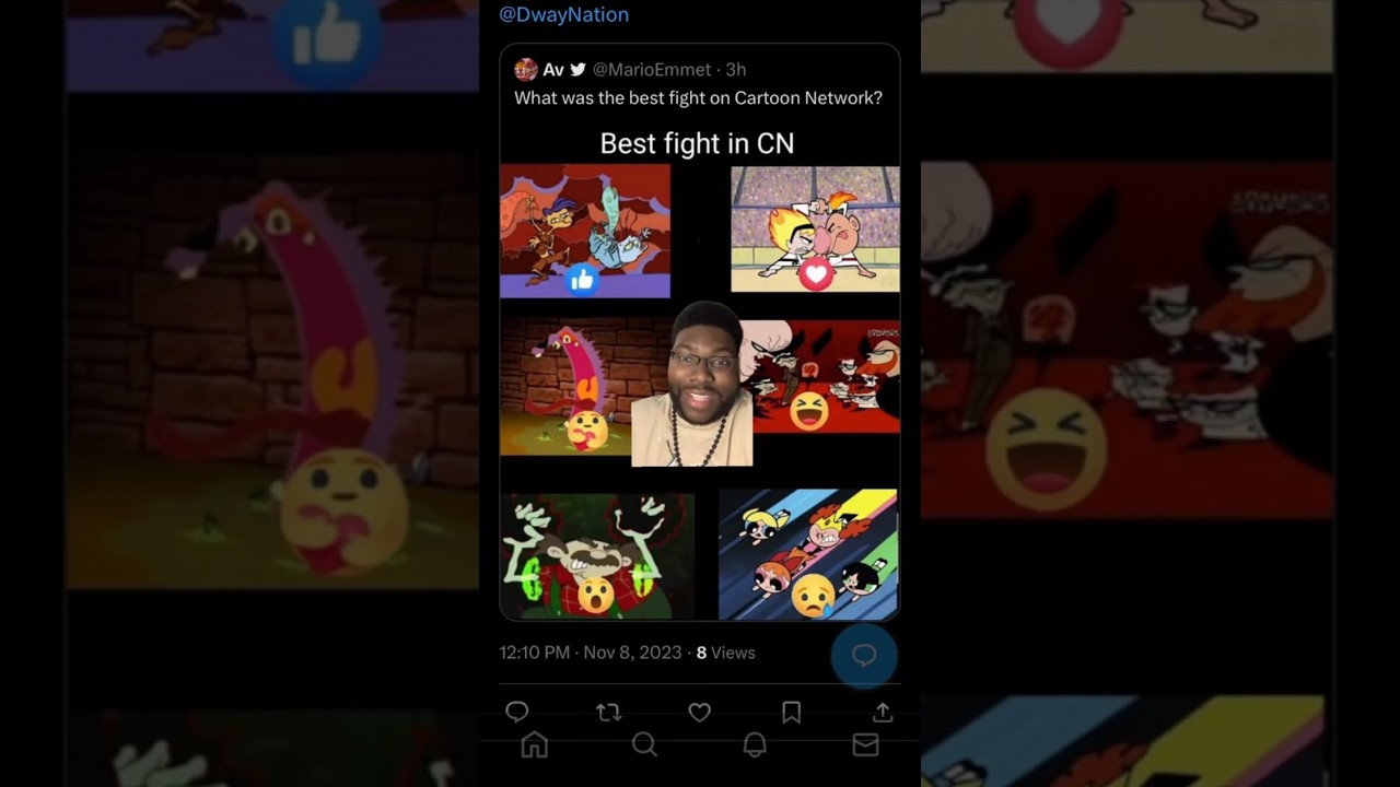 Какая драка в Cartoon Network была лучшей? 