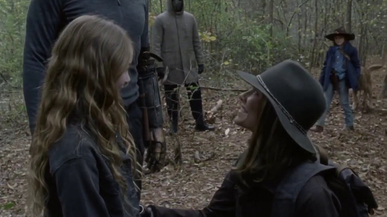The Walking Dead 10x16 Maggie Reunites with Judith