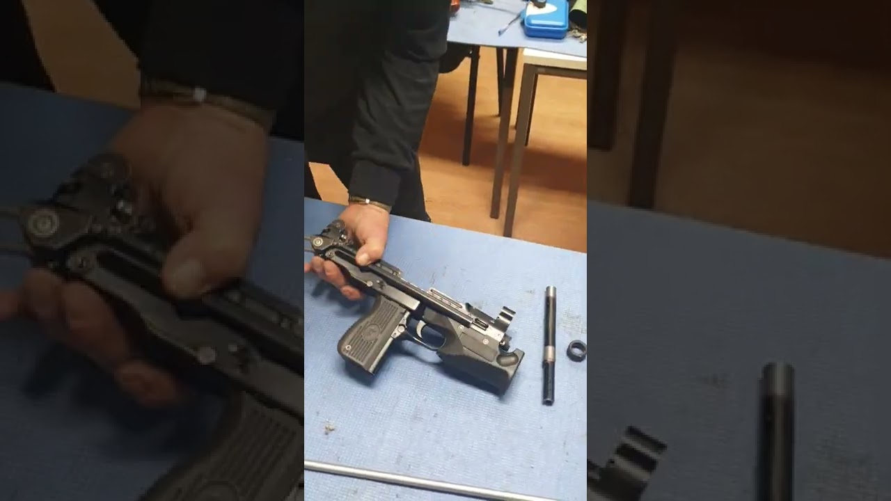 Składanie i rozkładanie broni. PM98 GLAUBERYT. Egzamin WPA Gdańsk