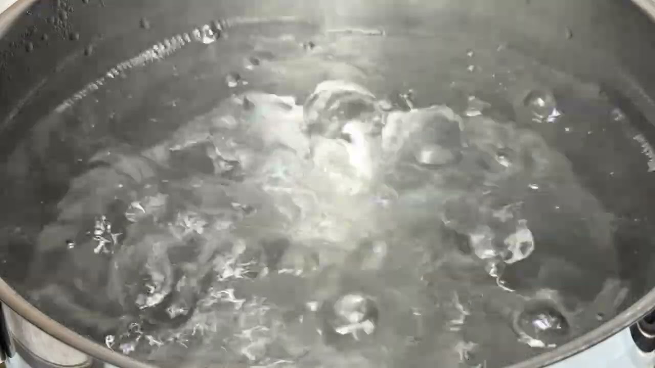 10 Minutes / ♨️Boiling Water Sounds to Reduce Stress and Relax🧘‍♀️