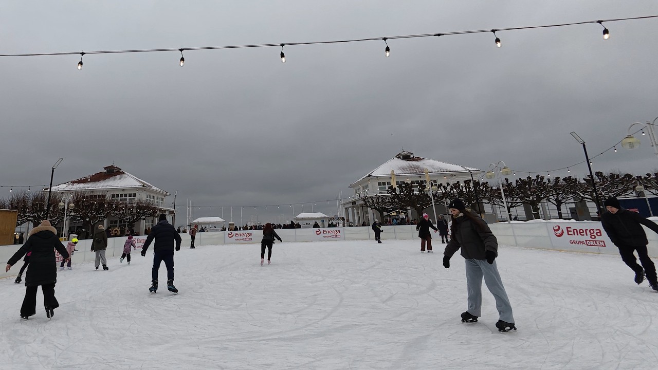 Lodowy Sopot Lodowisko Sopot luty 2026