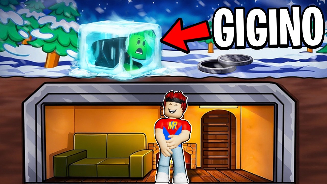 SOPRAVVIVI AL FREDDO GLACIALE PER VINCERE su ROBLOX..