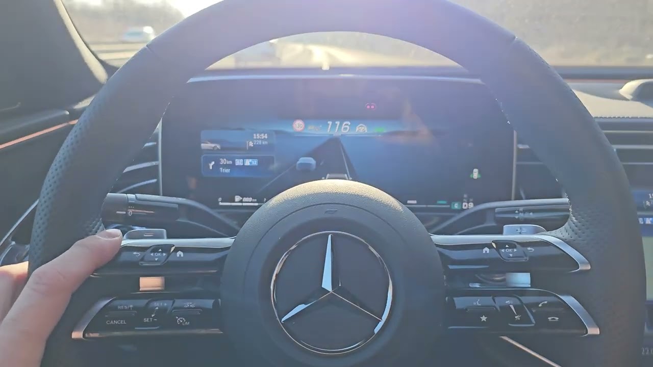 Yeni Mercedes E S214 AMG 220D 197+23 HP serisi test sürüsü ve biraz Almanya hakkinda gercek bilgiler