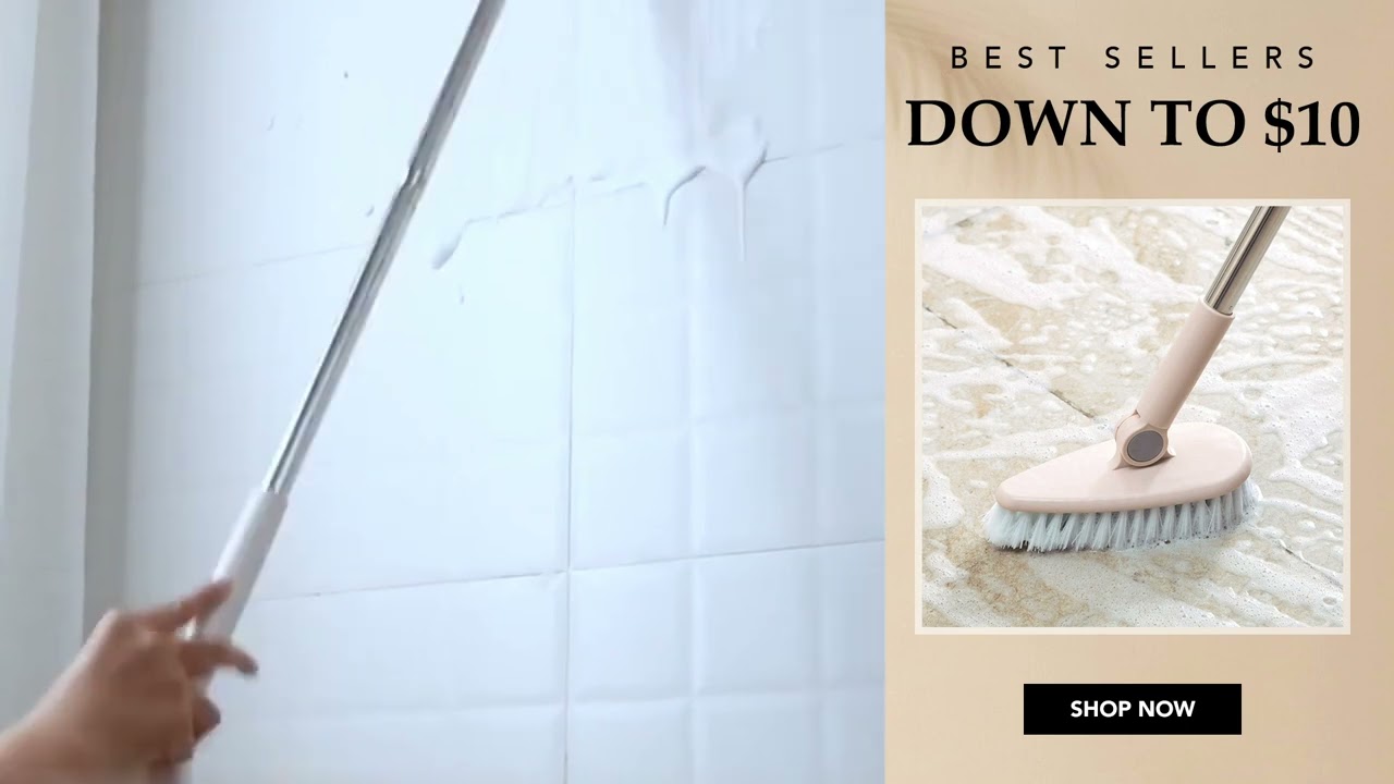 Home Bathroom Long Handle Brush-8809860