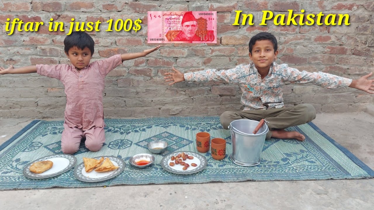 Iftar with 100 Rupees / Only 100 rupees / Dawood Sabir Vlogs