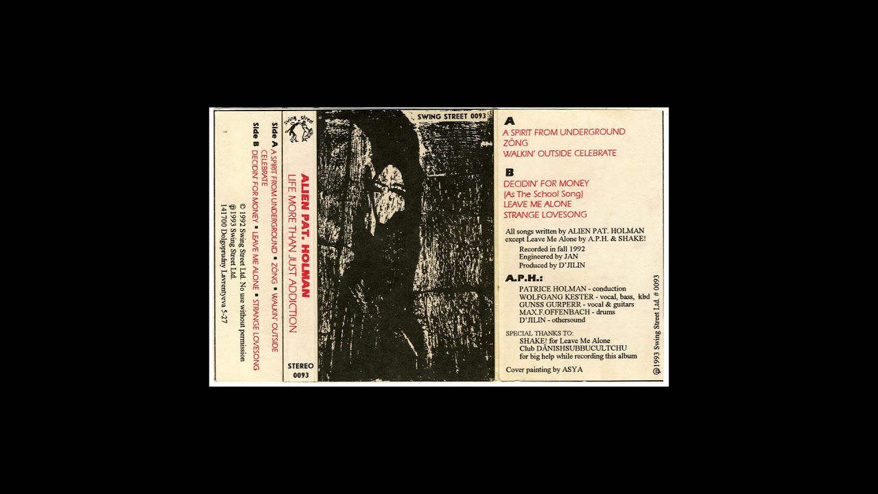 Alien Pat Holman - Strange Love Song