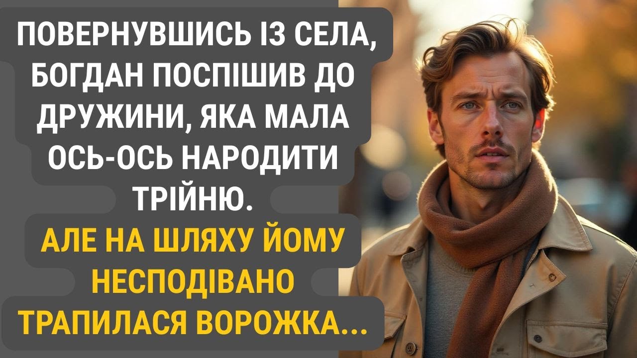 Щойно повернувшись із села, Богдан кинувся до лікарні, де мала народжувати його дружина.