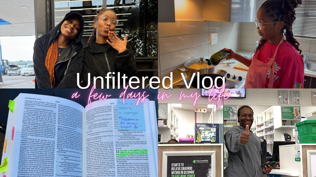 unfiltered vlog✨ grocery top up| church and friendship moments