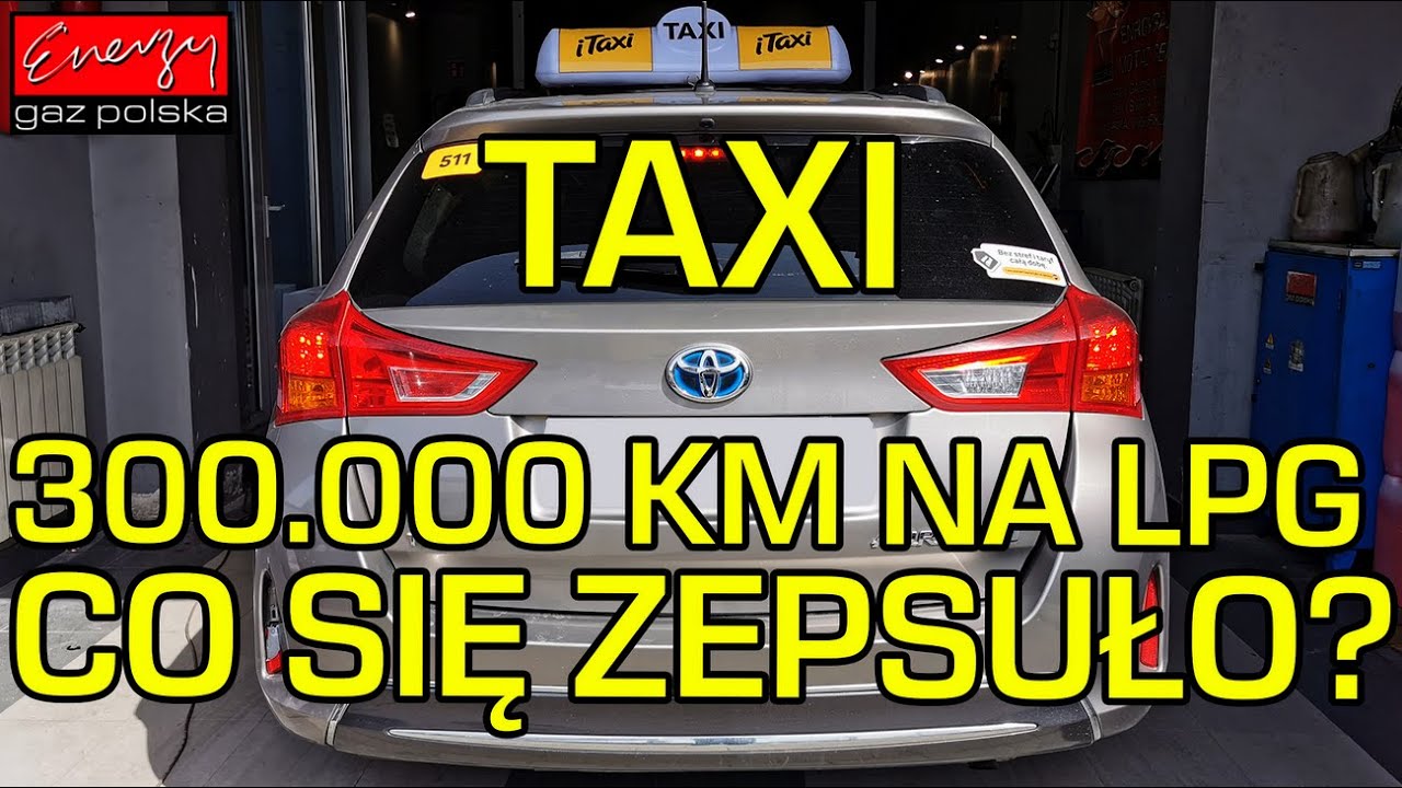 300.000 KM TAXI NA LPG TANIEJ SIĘ  NIE DA! HYBRYDA NA GAZ- NIE PSUJE SIĘ NIC! MONTAŻ LPG ENERGY GAZ