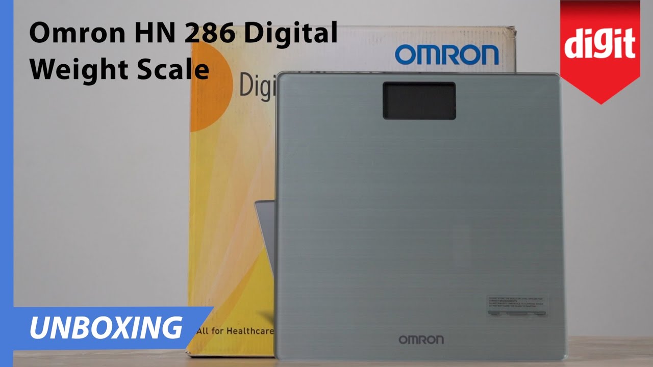 Omron HN 286 Digital Weight Scale Unboxing