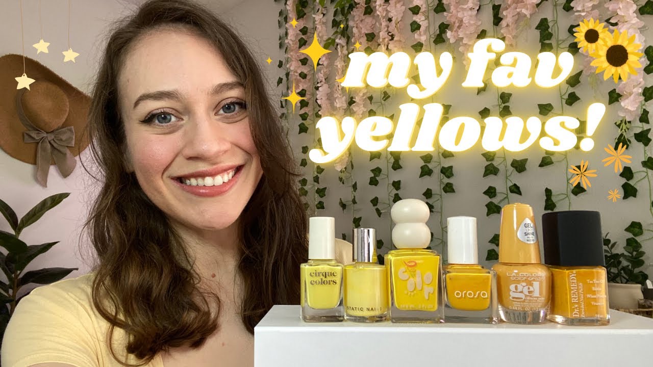 It Was All Yellow ◕‿◕ My Favorite Yellow Polishes! 🌻☀️🐝 | Favorite Color Series