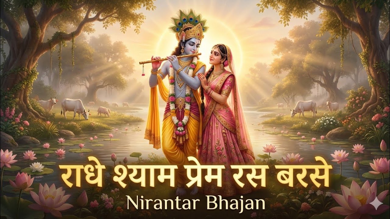 राधे श्याम प्रेम रस बरसे | Radha Krishna Bhajan | Govardhan Special | Nirantar Bhajan 