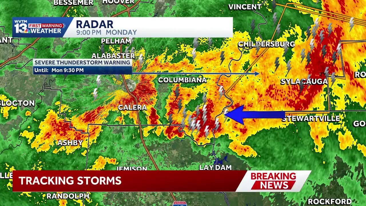 LIVE: Tracking severe storms