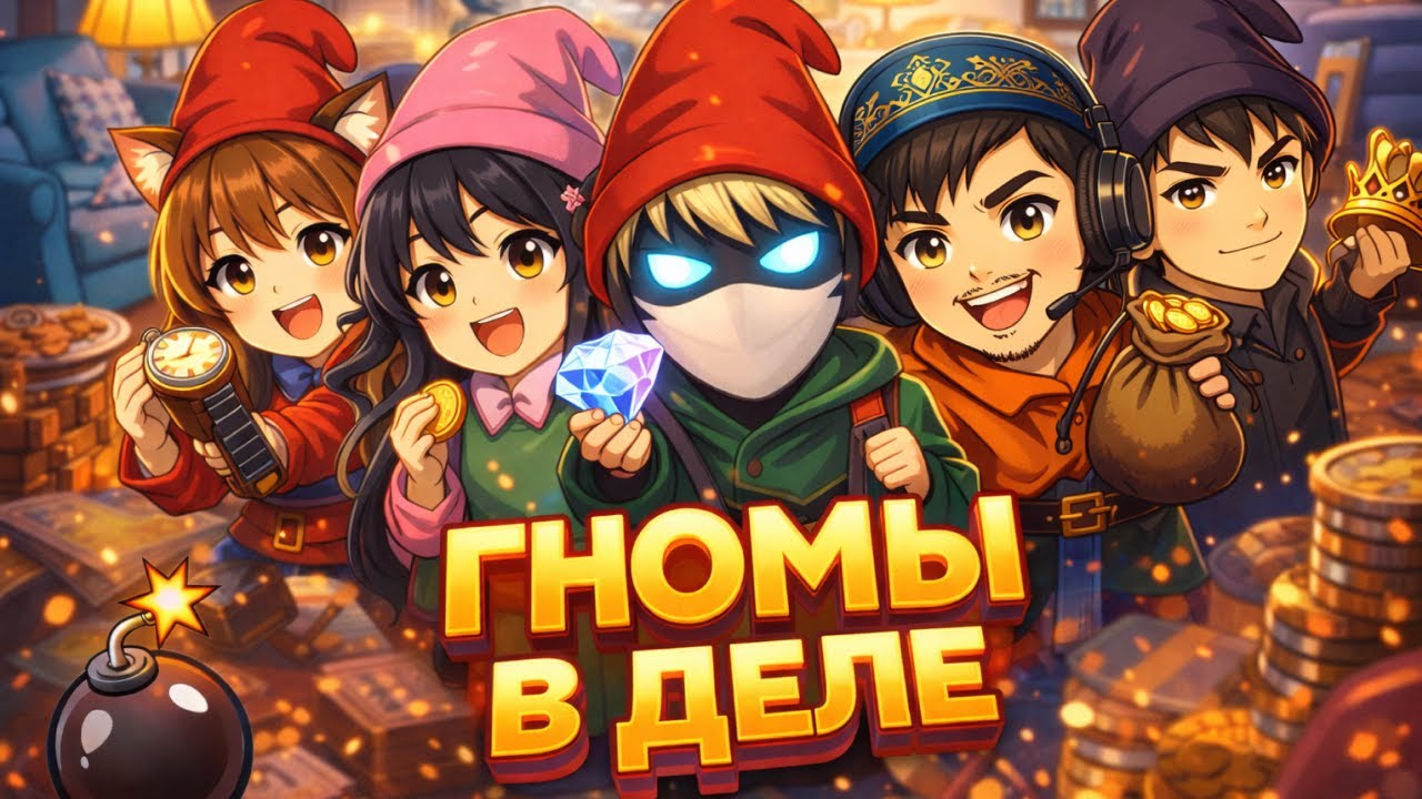 ГНОМЫ В ДЕЛЕ  ♥ Burglin' Gnomes