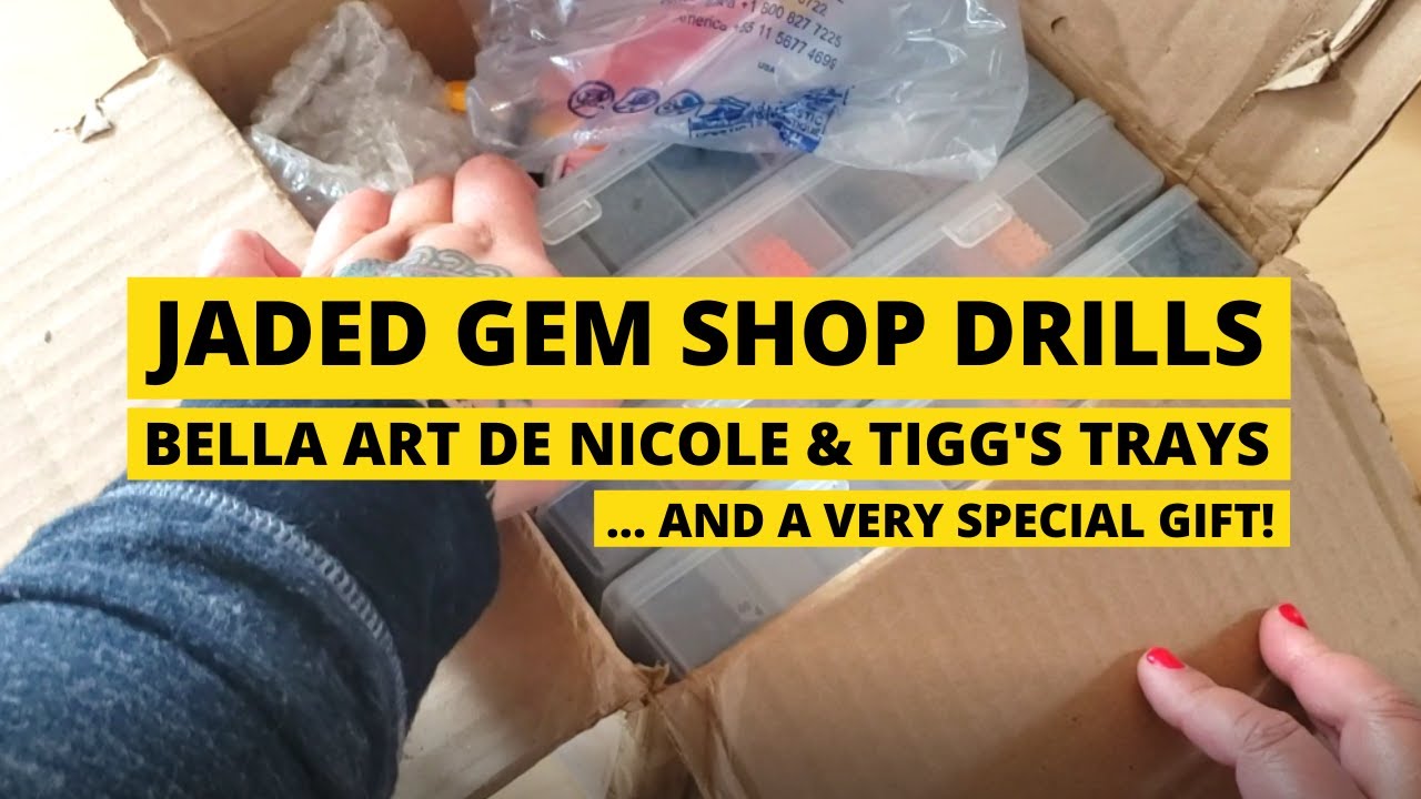 THEY'RE KITTED UP! Jaded Gem Shop Resin Diamond Painting Drills for My HAED Heaven & Earth Designs