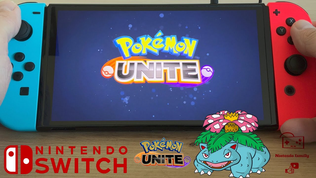 Pokemon Unite ranked Veno Nintendo Switch Oled gameplay 4k