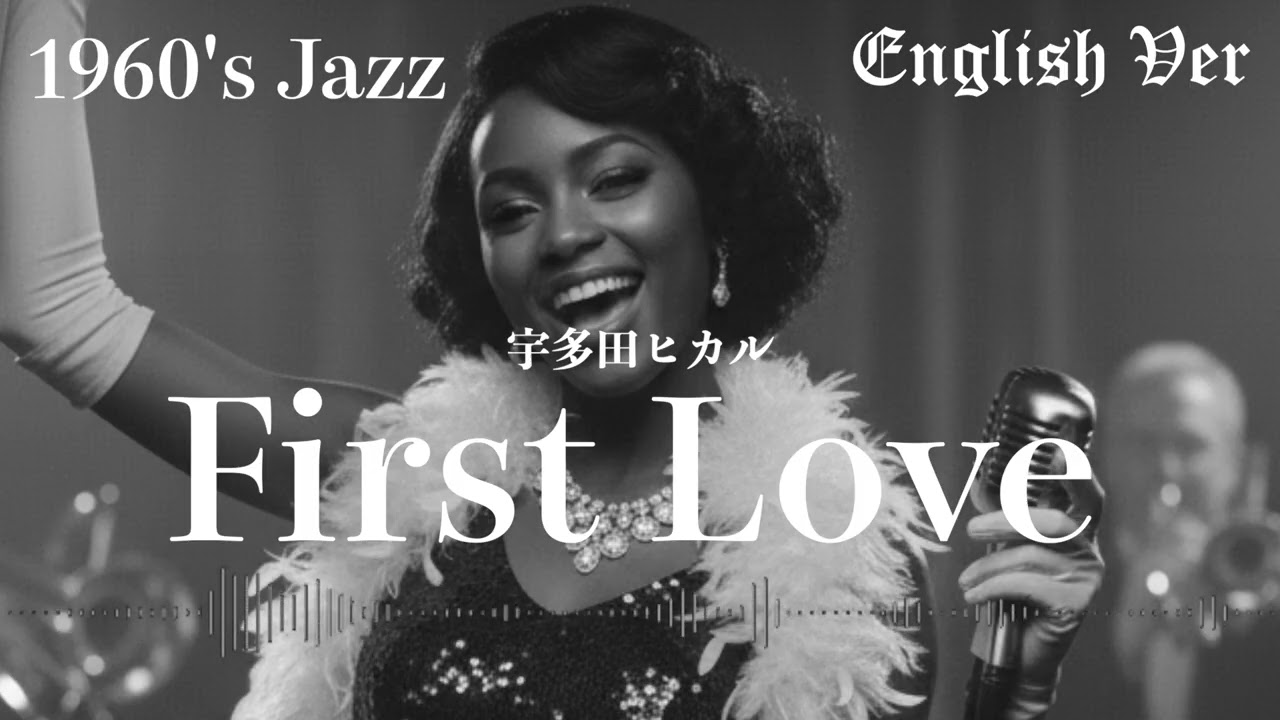 宇多田ヒカル『First Love』1960年代風jazz　英語で歌わせてみたJapanes AI Covers J POP Japanese Songs With Lyrics