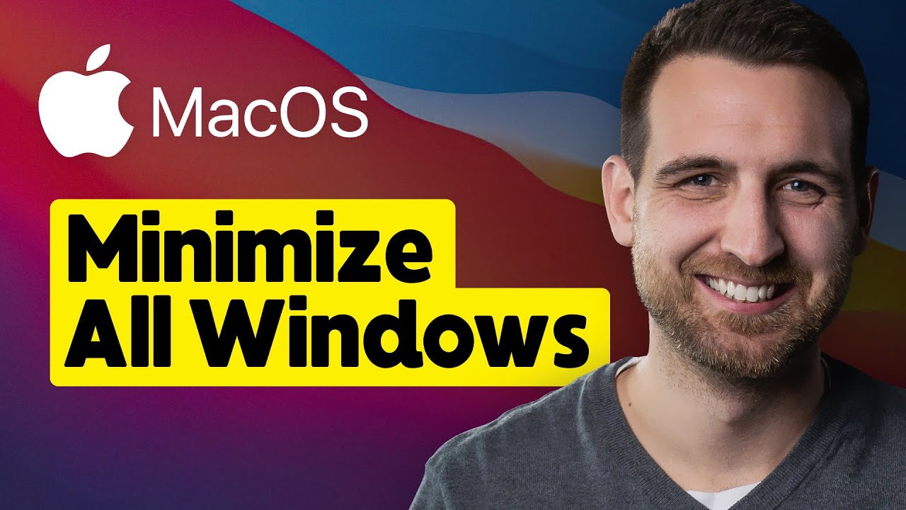 Как свернуть все окна на Mac