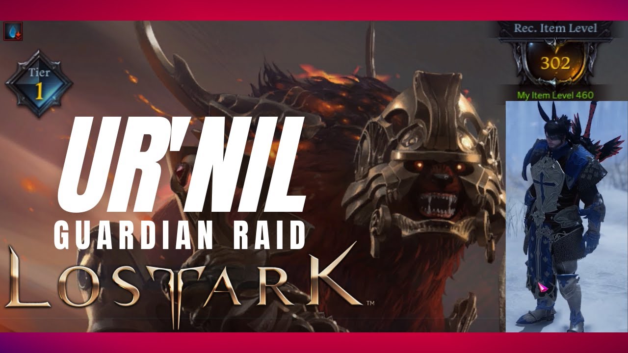 Lost Ark - Guardian Raid Ur'nil 302 ITEM LEVEL