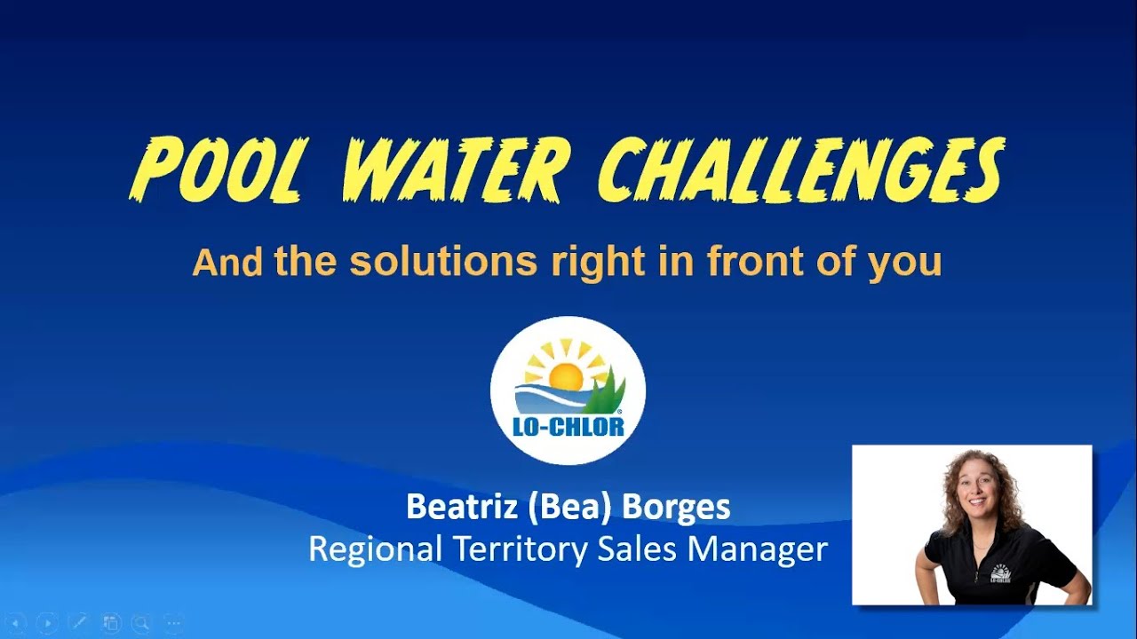 Swimming pool water solutions: Ease pool maintenance and improve water quality with Lo-Chlor