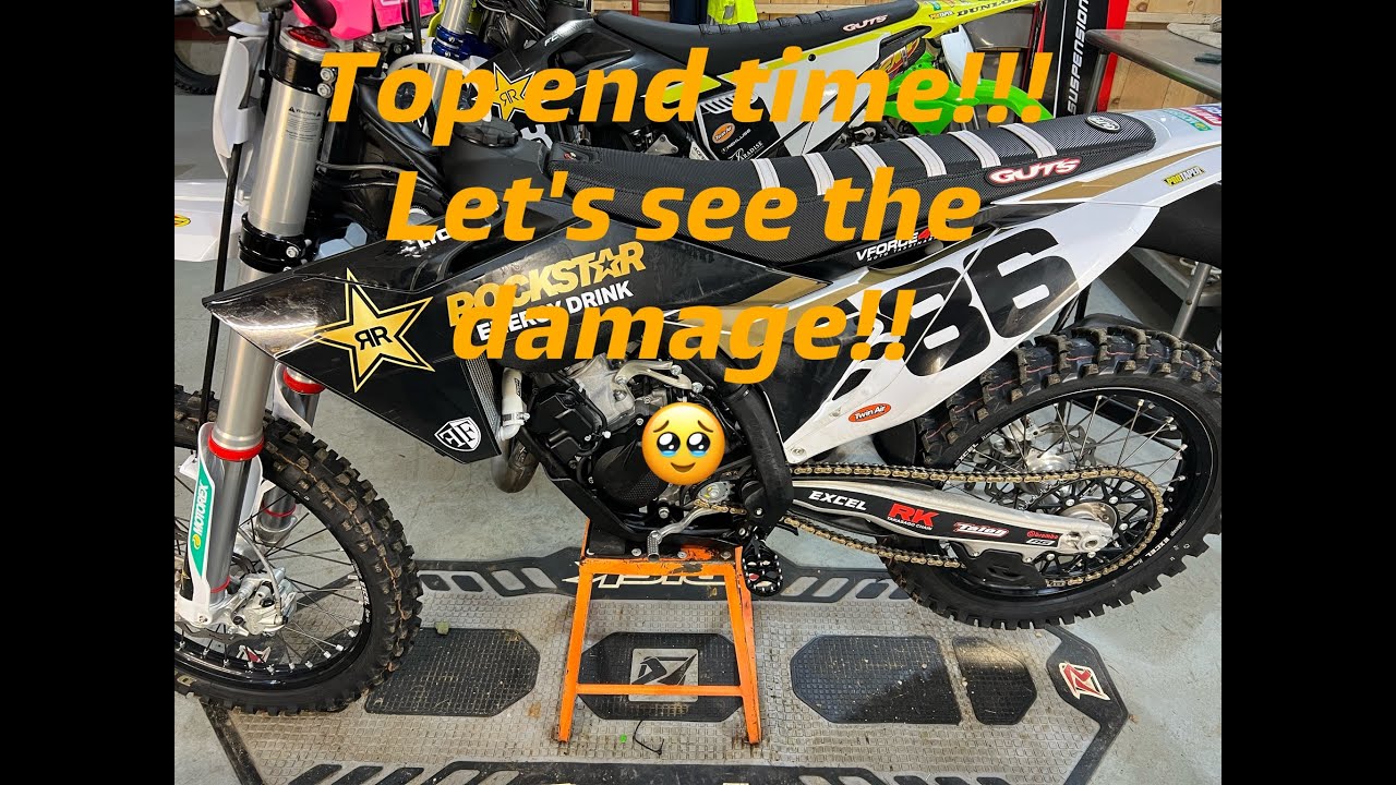 2023-2024 KTM HUSQVARNA GASGAS 125sx TC125 MC125 Top end replacement  rebuild series part 1.  TBI