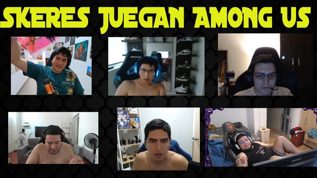 🐷🔥 SKERES JUEGAN AMONG US CON MATTHEW POR PRIMERA VEZ 🐷🔥