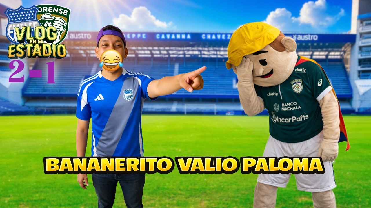 Gracias ANGEL MENA??? 😳| VLOG EN EL ESTADIO | CSE 2-1 OSC |