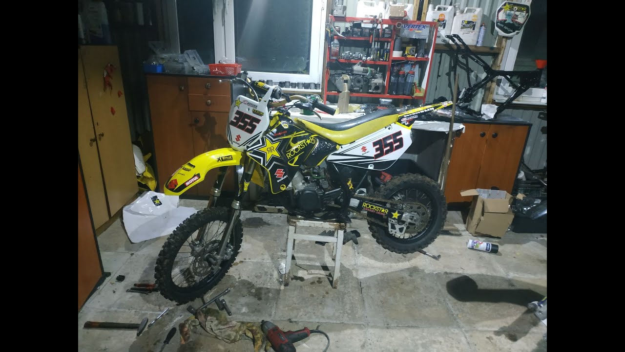 Suzuki rm 85 2005 Rebuild #4 - Projekt restyle kit 2020