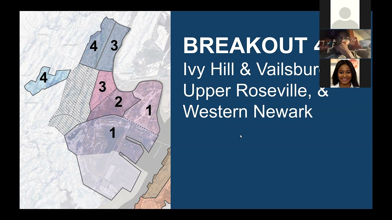 Resilient Northeastern NJ - Newark Community Meeting - Ivy Hill, Vailsburg, and Roseville Breakout