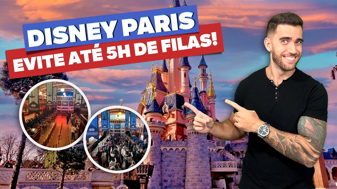Evite MUITA fila na DISNEY PARIS! 5 estratégias e tudo sobre o Fura Fila Premier Pass!