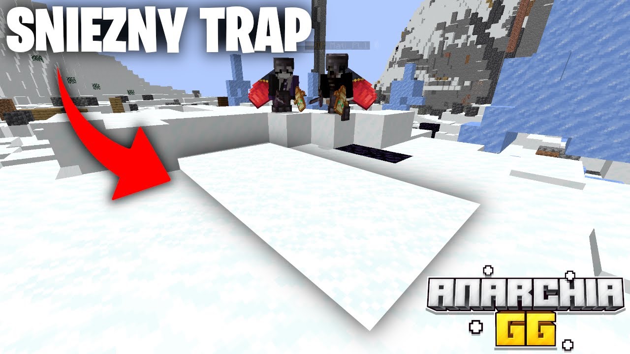UKRYTY SNIEŻNY TRAP NA LIFESTEAL SMP! | TRAPOWANIE Z KLANEM SILA (anarchia.gg)