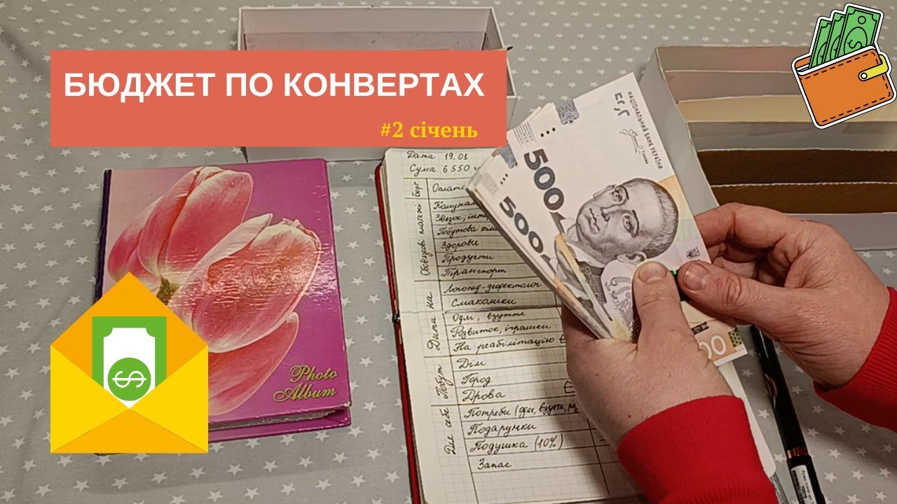 #2 Розподіл бюджету по конвертах | Січень 2026 | Мої фінансові пріоритети