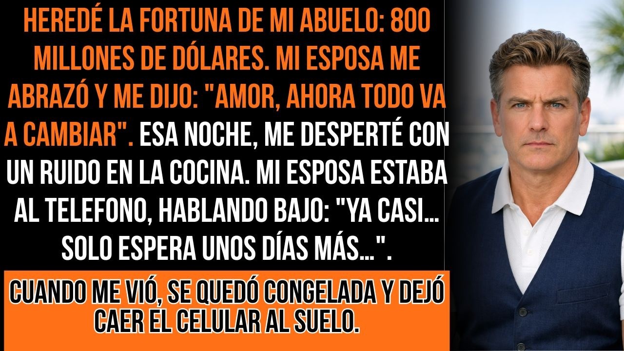 Heredé La Fortuna De Mi Abuelo: 800 Millones. Esa Noche, Escuché A Mi Esposa: 