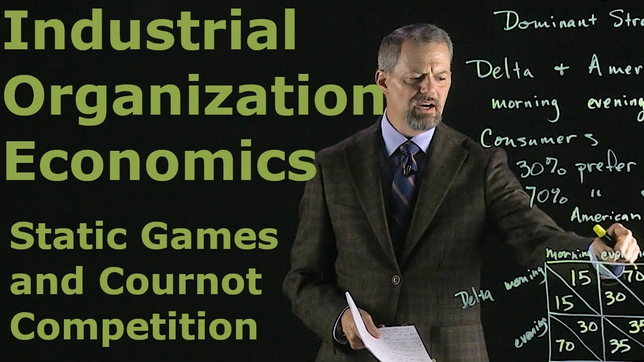 Industrial Organization Economics - Static Games and Cournot Competition
