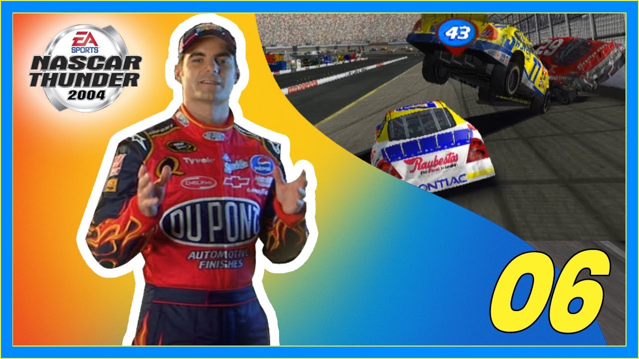 DAVE BLANEY DIES...TWICE! | NASCAR Thunder 2004 Career Mode | Episode 6