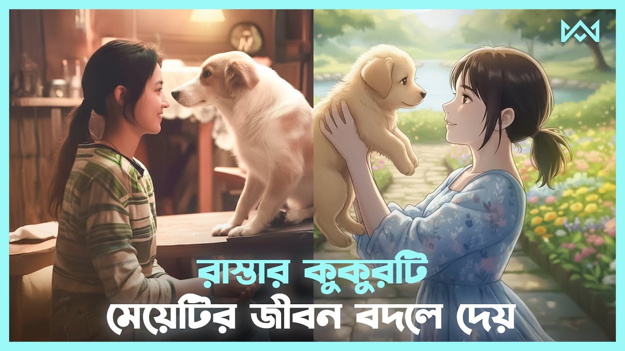 রাস্তার কুকুর আর দরিদ্র মেয়ের গল্প 💖 Say Goodbye (2025) Movie Explain In Bangla 🟤 Cinemohol