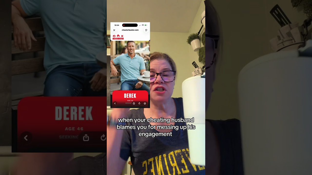 Apparently it&rsquo;s all my fault #cheaters #cheaterbusterai #relationshipdrama #cheatingspouse