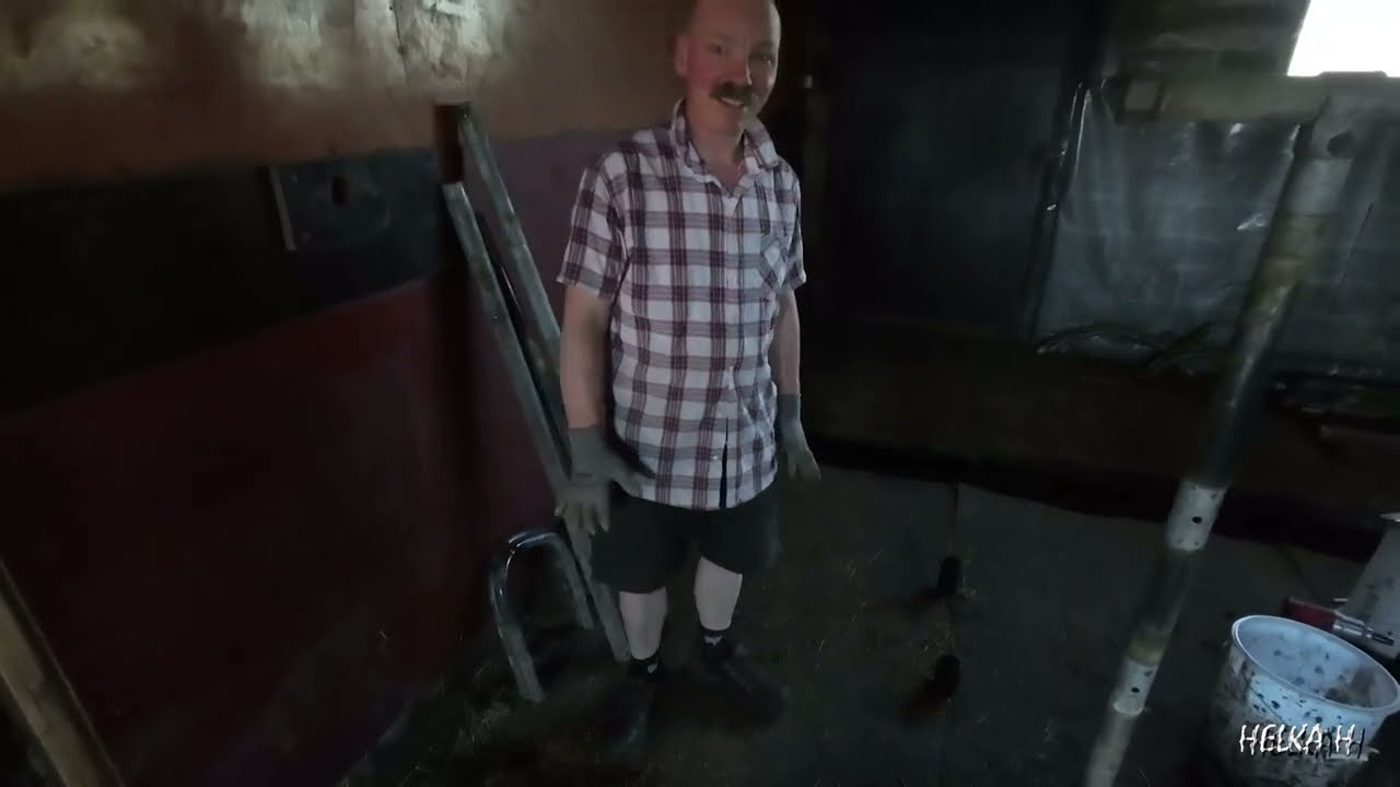 19.5. navetan tyhjennys etenee mutta ylimääräistäkin hommaa ilmaantuu