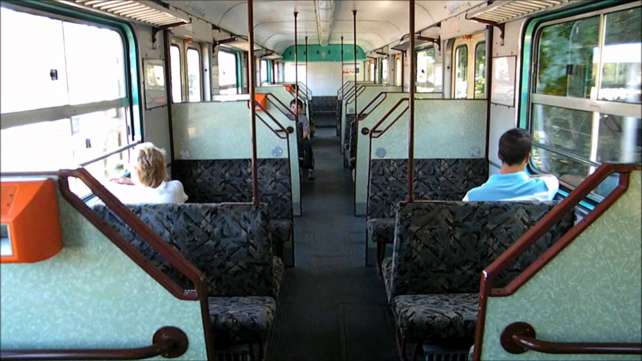 Budapest HÉV: Nostalgic or 'retro' M IX/a motor train on Szentendrei HÉV (H5) line