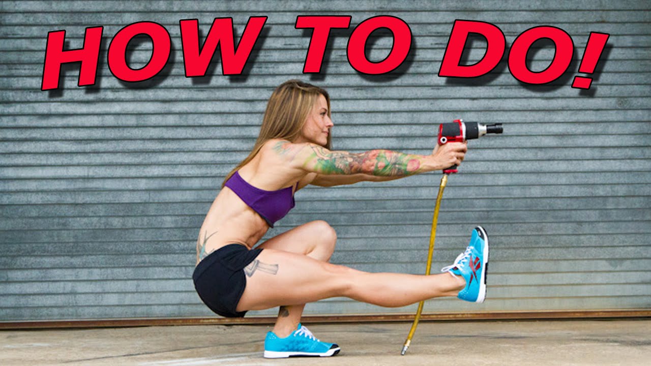Как научиться приседать на одной ноге  Progression how to do a Pistol Squat!