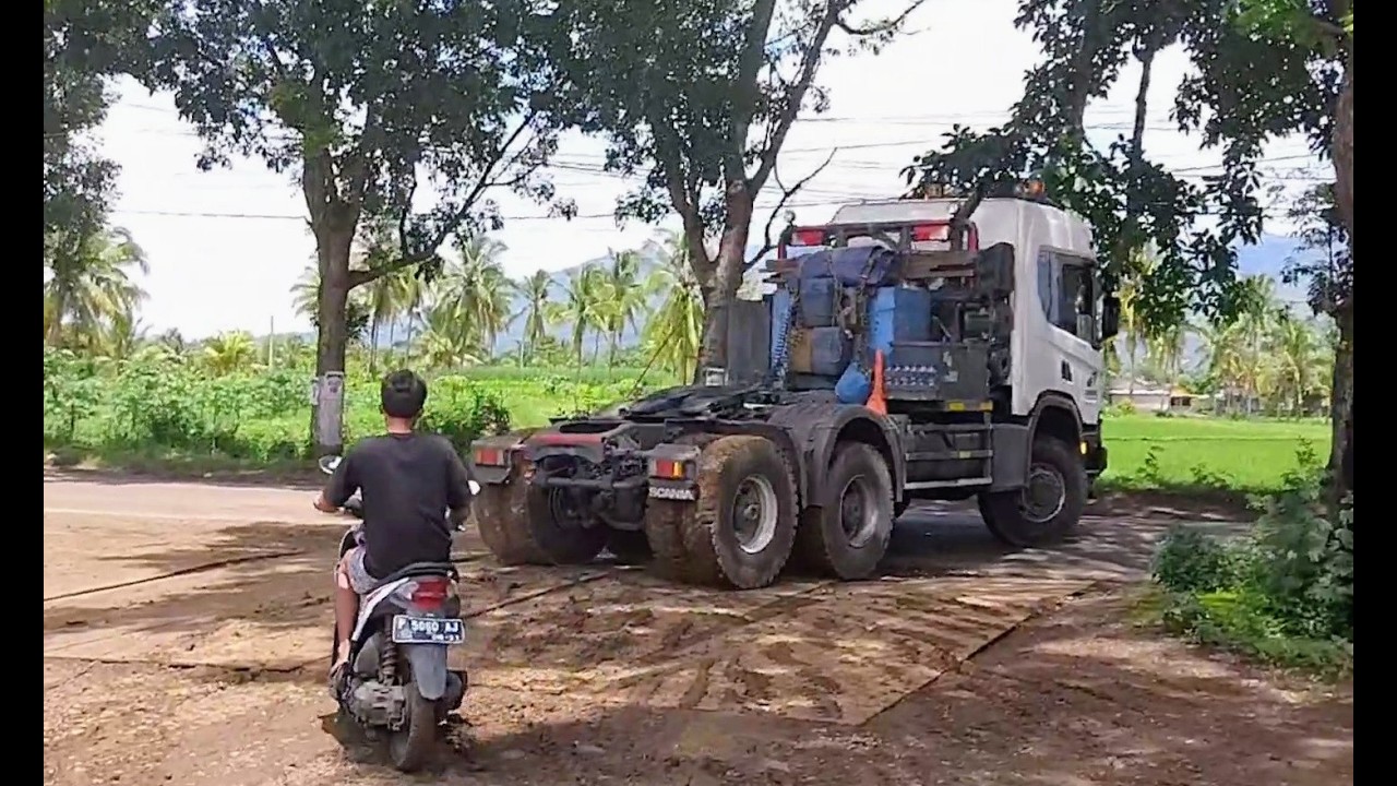 SPECIAL MOMENT #09 ‼️ KOLABORATION SCANIA MAN TGS MULTIAXLE TURBIN ⁉️