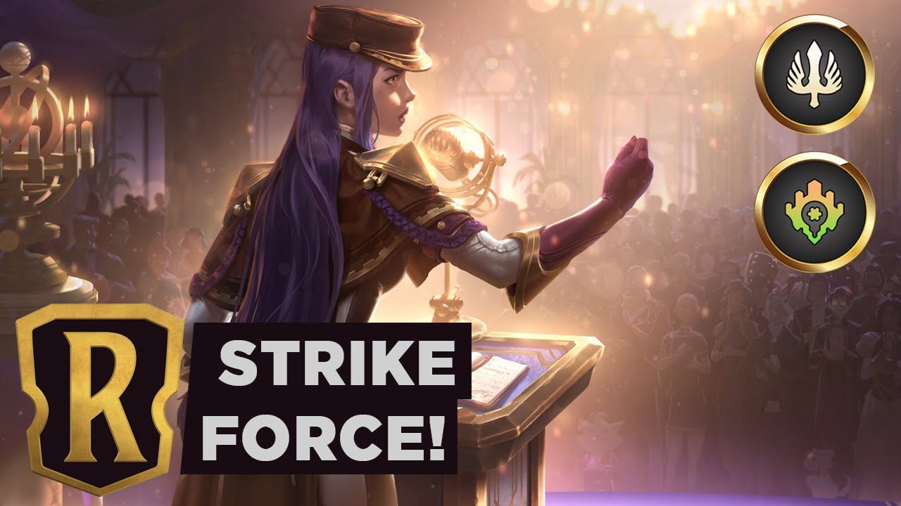 CAITLYN & GAREN Strike Force | Legends of Runeterra Deck