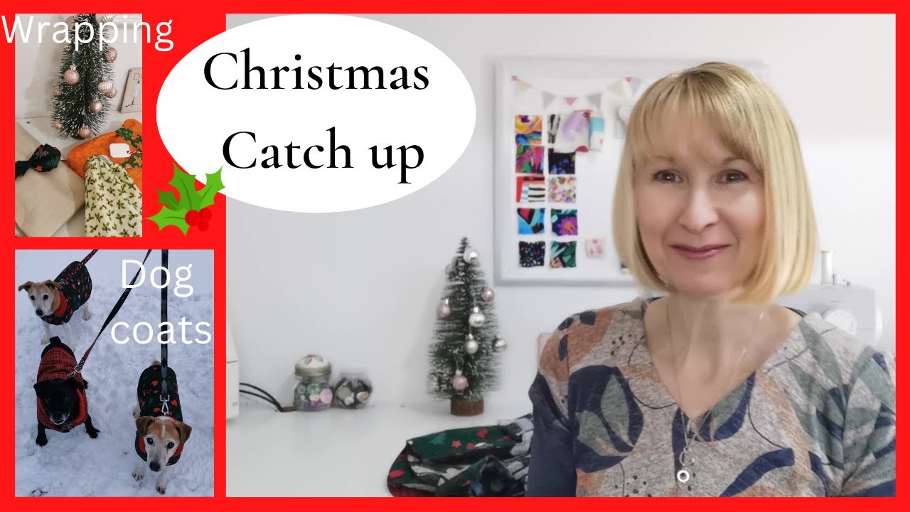 Christmas Makes,  Fabric wrapping & Festive dog coats