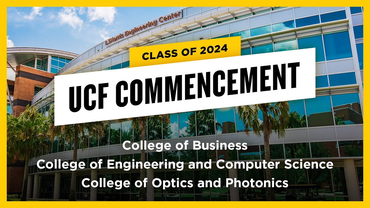 UCF Fall 2024 Commencement | December 13 at 9 a.m.