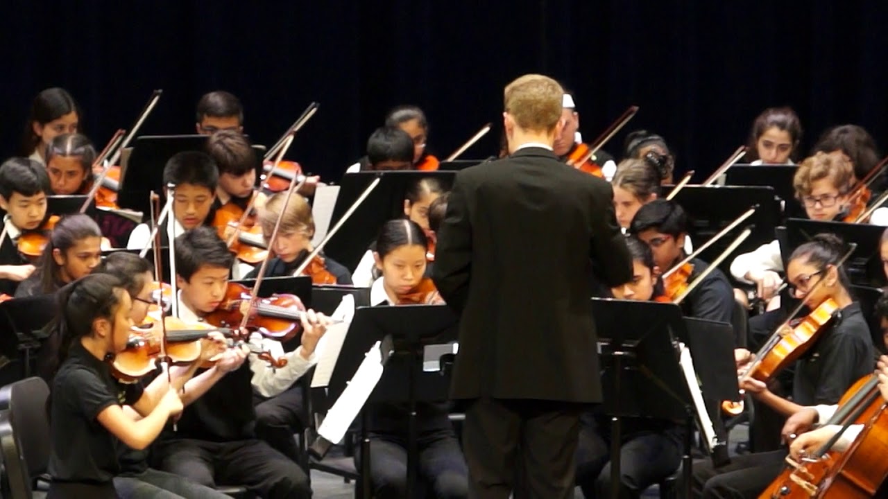 John Williams Trilogy by J. Williams arr. C. Custer, Combined Troy MS Advanced Orchestras, 05/31/18
