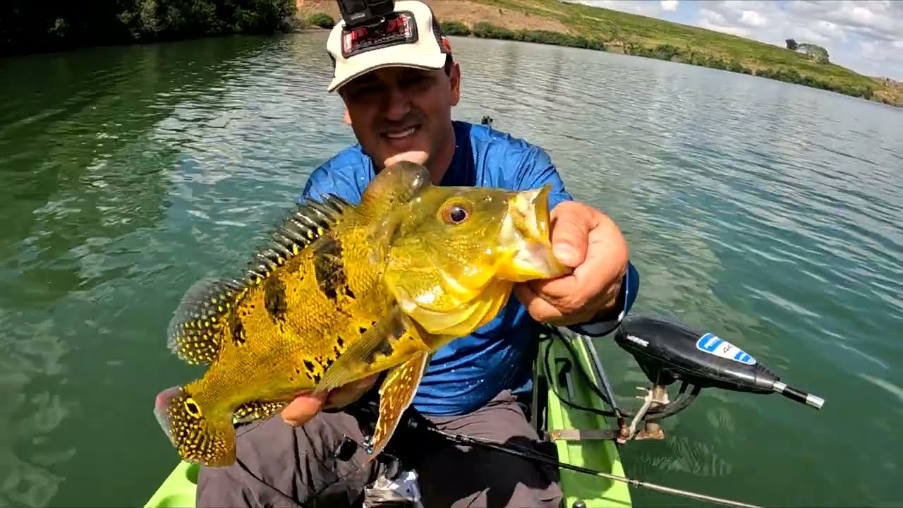 PESQUEI E PREPAREI O PEIXE NO FOGO DE CHÃO. Sozinho