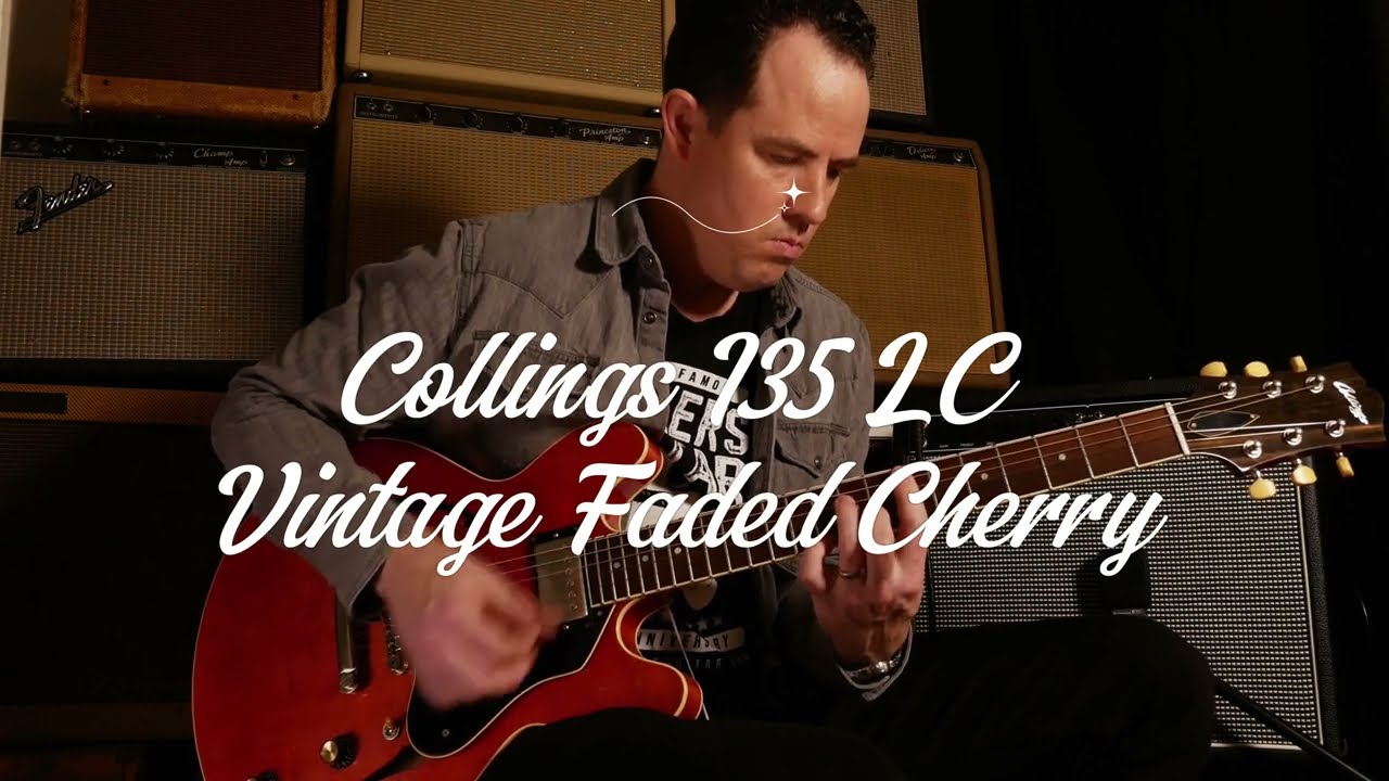 Collings I35 LC Vintage Faded Cherry Demo