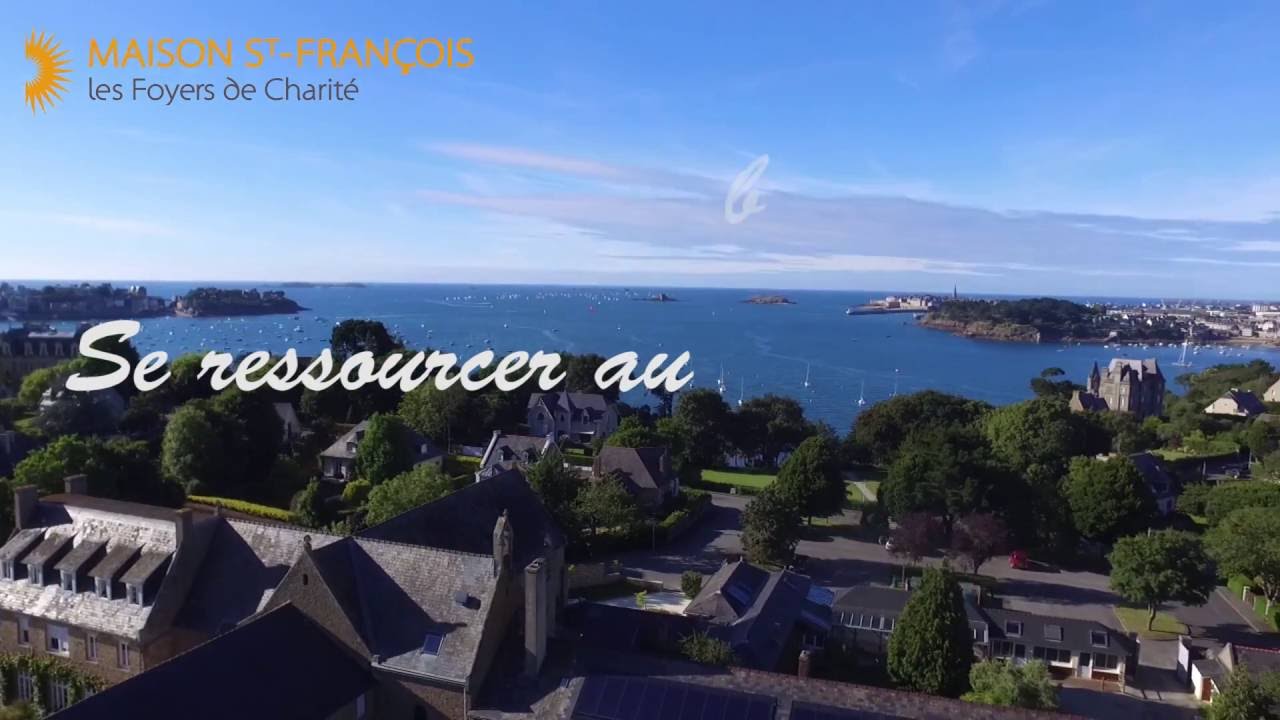 Vue du Ciel, la Maison Saint François à Dinard